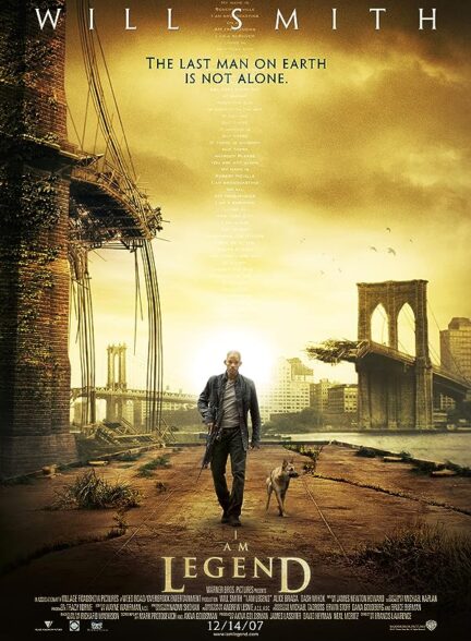 دانلود فیلم من افسانه ام I Am Legend با زیرنویس فارسی