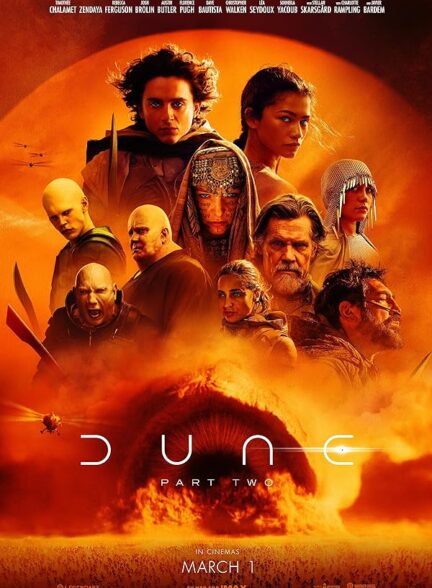 دانلود فیلم Dune: Part Two تله ماسه قسمت دوم با زیرنویس فارسی چسبیده